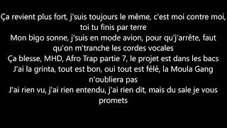 MHD  Afro Trap part7 la puissance parolelyrics [upl. by Lulu]