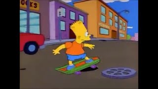 Bart Simpson Skateboarding Compilation [upl. by Zinah388]