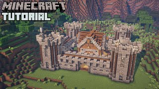 Minecraft  Ultimate Castle Survival Base Tutorial How to Build [upl. by Efi]