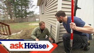 How to Install a Channel Drain  Ask This Old House [upl. by Antebi]