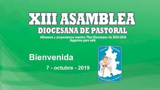 Bienvenida XIII Asamblea Diocesana de Pastoral  Arquidiócesis de Puebla [upl. by Letsou876]