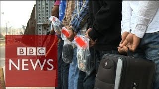 Broken lives of immigrants deported from US to Mexico  BBC News [upl. by Solahcin933]