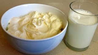 TURN MILK INTO WHIPPED CREAM  HOMEMADE [upl. by Lebana]