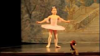 Sugar Plum Fairy Tchaikovsky Sixyears ballet dancer  Alexandra Chernenko [upl. by Martella]