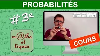 LE COURS  Probabilités  Troisième [upl. by Novla]