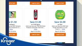 How To Digital Coupons  DIY amp How To  Kroger [upl. by Estell]