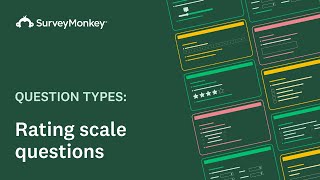 How to create a MatrixRating scale question with SurveyMonkey [upl. by Lallage]