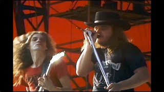 Lynyrd Skynyrd  Gimme Three Steps Live At Knebworth 76 [upl. by Kauslick]