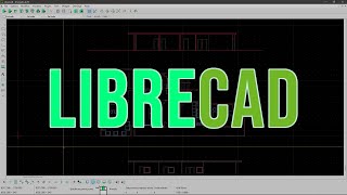 LibreCAD Basic Tutorials for Beginners [upl. by Naaman938]