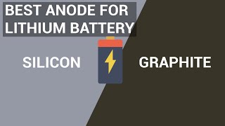 Silicon Anodes Advantage over Graphite  NextGen LithiumIon Battery Technology [upl. by Margarethe]