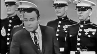 US Marines drill to commands of Jonathan Winters and four other civilians [upl. by Udelle487]