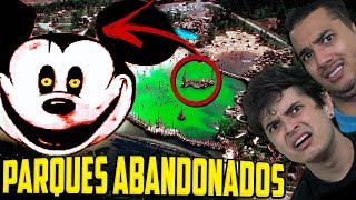 CONHEÇA os macabros PARQUES ABANDONADOS DA DISNEY [upl. by Adnahs]