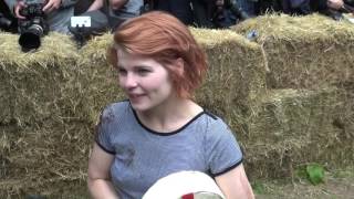 Gloucestershire Cheese Rolling 2016 at Coopers Hill Brockworth [upl. by Yemiaj]