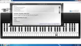 How to Play the Piano via Computer Keyboard [upl. by Eicarg447]