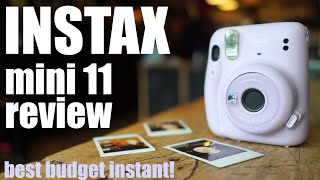 Fujifilm INSTAX Mini 11 review  BEST instant camera [upl. by Arimihc]