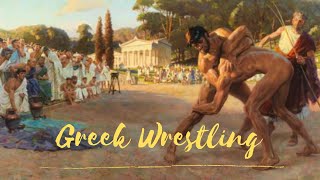 Ancient Greek Wrestling Palé πάλη [upl. by Aerdnaek]