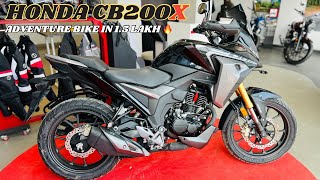 New Honda CB 200X Adventure Bike 2025 Model  Detail Review  ​⁠MRStudio45 [upl. by Namreh]