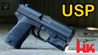 HK USP Test amp Review  Iconic Handgun or Outdated Pistol [upl. by Sordnaxela]