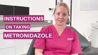 Metronidazole Instructions  Becky [upl. by Novelc664]