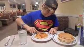 ErikTheElectric takes on 35 IHOP Pancakes [upl. by Innis]