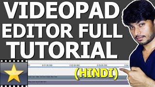 VideoPad Video Editing Software  Full Tutorial [upl. by Whitebook539]