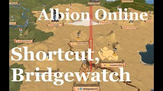 Albion Online  Caerleon to Bridgewatch fast almost safely [upl. by Gonnella]