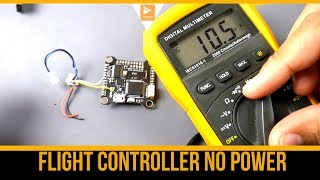 How To Fix Flight Controller NOT POWERING ON  Repair Video [upl. by Stauffer872]