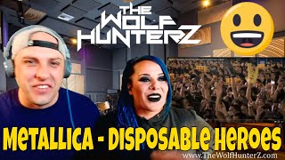 Metallica  Disposable Heroes Live in Mexico City THE WOLF HUNTERZ Reactions [upl. by Dalpe]