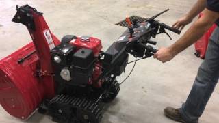 Honda Snowblower Controls Overview [upl. by Katherin876]