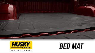 Husky Liners Heavy Duty Bed Mat Features and Review [upl. by Amalle]