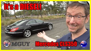 MercedesBenz CLS350 CDI BlueEfficiency  Review and Test Drive  MGUY Australia [upl. by Anigue]