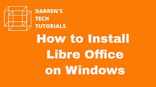 How To Install LibreOffice on Windows [upl. by Teirrah969]