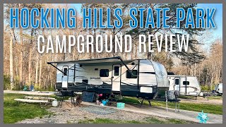 Hocking Hills State Park Campground REVIEW  TOUR [upl. by Orling]