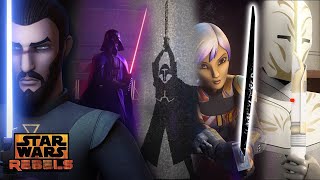 Lightsabers Lore Legend and Duels  Star Wars Rebels  Disney XD [upl. by Bremble]