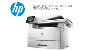 Unboxing HP LaserJet Pro MFP M426fdw [upl. by Ibbob486]