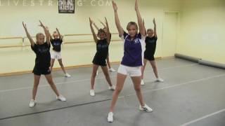 How to Do Cheerleading Dance Combinations [upl. by Eamon]