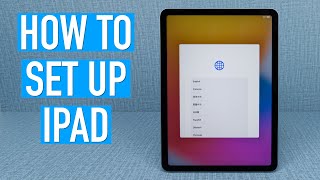 How To Set Up Any iPad 2024 [upl. by Drye198]