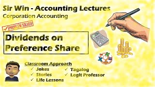 Lecture 14 Dividends on Preference Share Corporation Accounting [upl. by Adallard]