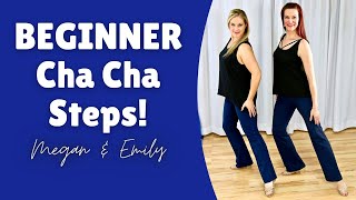 Beginner Cha Cha  with Megan amp Emily [upl. by Weaver184]