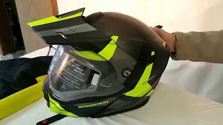 Scorpion EXOAT950 Snowmobile Helmet Review [upl. by Aidas]