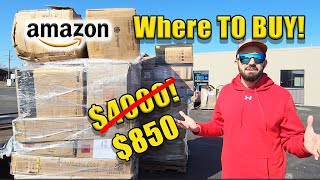 Where TO BUY Amazon Return PALLETS [upl. by Deevan]