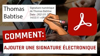 Comment ajouter une signature électronique sur un PDF avec Adobe Reader [upl. by Herbert]