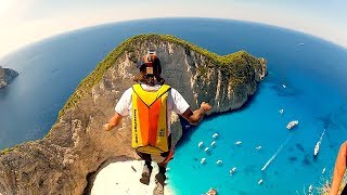 Incredible Base Jumps From Around The World [upl. by Eidnim]