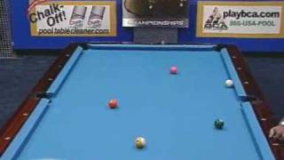 Billiards Pool US Open 9Ball Strickland v Bustamante [upl. by Ykcim39]