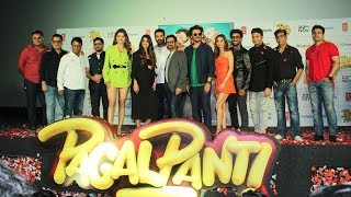 Pagalpanti Trailer Launch  FULL VIDEO  Anil John Ileana Arshad Urvashi Pulkit Kriti [upl. by Odnumyer]