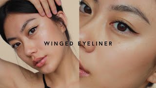 WINGED EYELINER MAKEUP LOOK [upl. by Eolande]