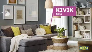 Instrucciones de montaje del sofá KIVIK  IKEA [upl. by Oakley]