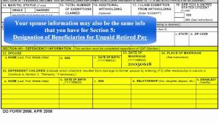 NCNG Retirement Services DD 2656 Data for Payment of Retired Personnel [upl. by Artsa]