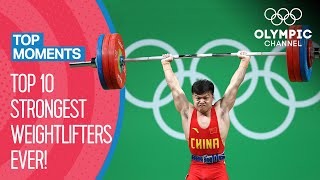 Pound for Pound  Strongest Weightlifters in Olympic history  Top Moments [upl. by Russell]