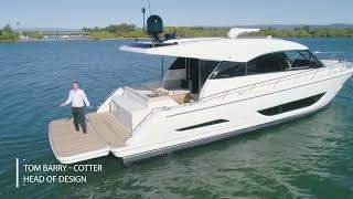 Maritimo S55 Sedan Motor Yacht Walkthrough [upl. by Marget535]